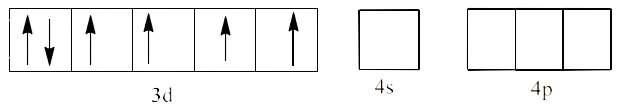 configuration of Co as d6