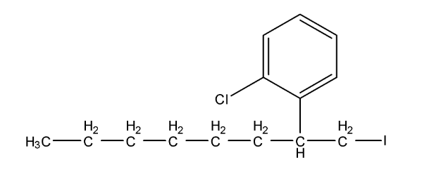 2-(2-chlorophenyl)-1-iodooctane