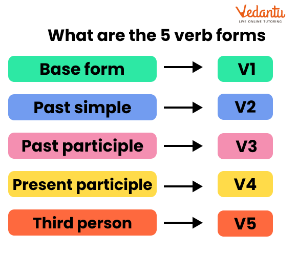 different types of verb forms