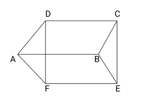 ABCD and ABEF are Parallelograms,