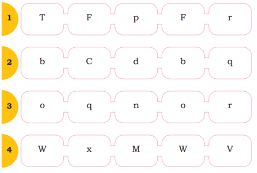 Encircle the matching