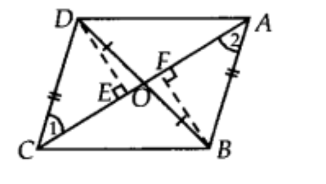 Quadrilateral ABCD, DE and BE are altitudes