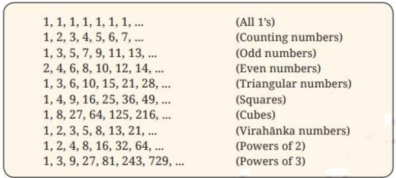 number sequence