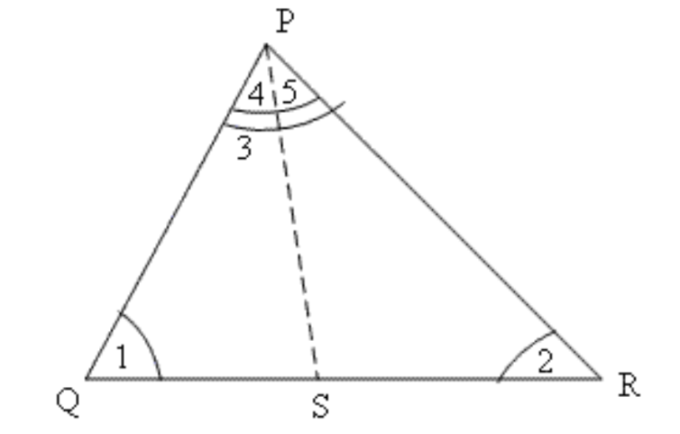 triangle PQR