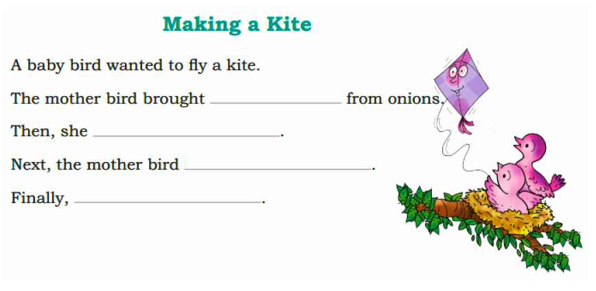 Making a kite