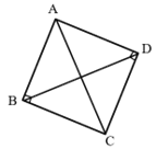 ABC   and ADC  are two right triangles with common hypotenuse AC