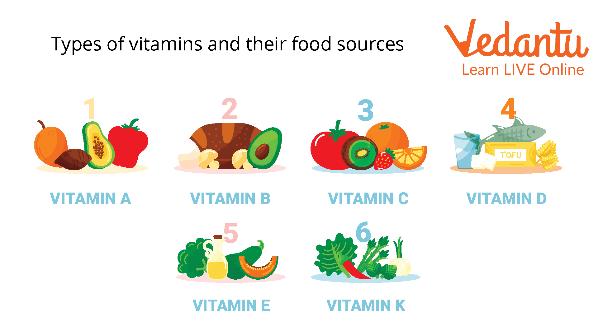 Food Sources - Vitamins