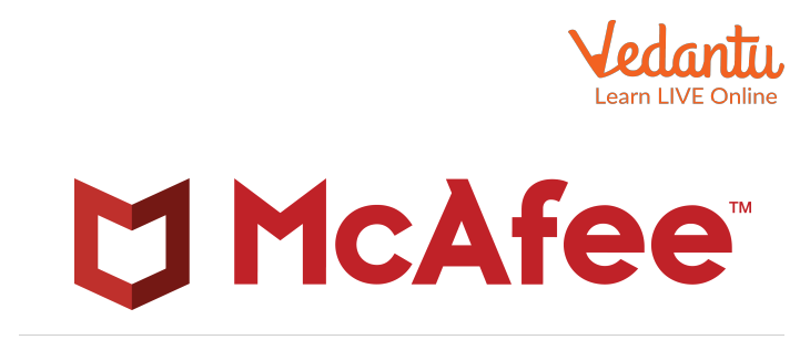 Logo of McAfee Antivirus