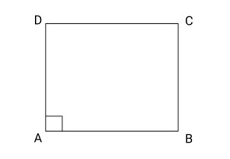 Angle of a rectangle is a right angle