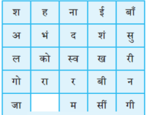 वाद्यों के नामों का शब्द-जाल