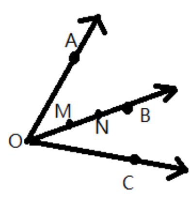 Two angles have three point in common