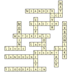 the crossword puzzle with answers