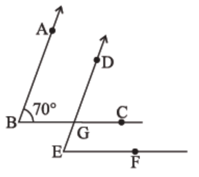Set of two angles in which the sides of the two angles are parallel