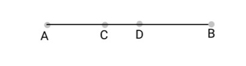 the mid-points of the line segment A B