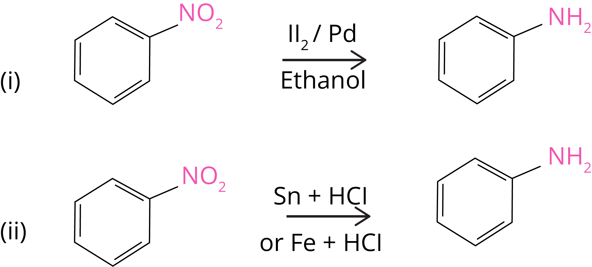 Reduction of Nitro Compounds