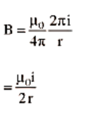 Concentric loops but their planes are perpendicular to each other