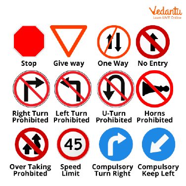 mandatory traffic signs
