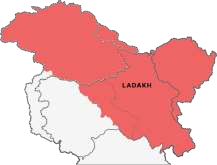 Map of Ladakh