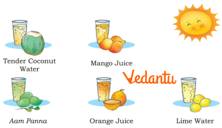 Different types of drinks