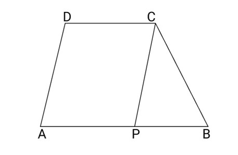 ${\text{ABCD}}$ is a trapezium in which ${\text{AB}}||{\text{DC}}$ and ${\text{AD}} = {\text{BC}}.$