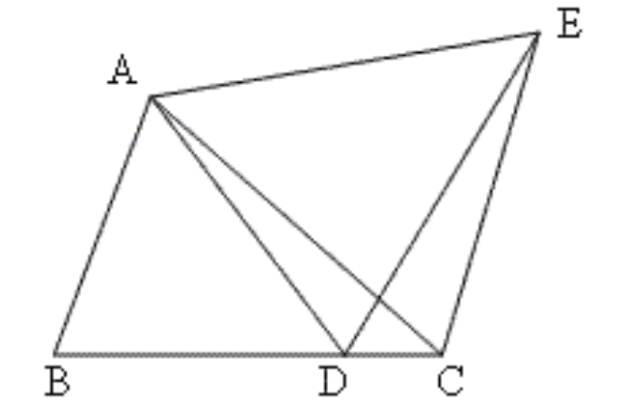 Quadrilaterals ABCE and ABDE