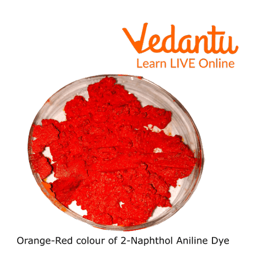 Orange-Red colour of 2-Naphthol Aniline Dye