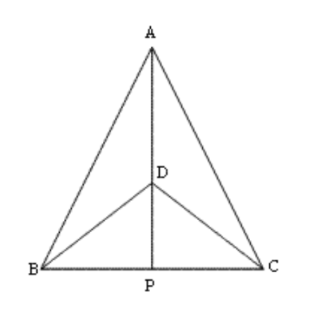 Isosceles Triangles ABD and ACD
