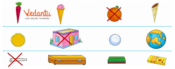 Solution for odd one out in shapes