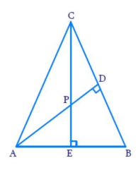 two angles from one triangle are equivalent