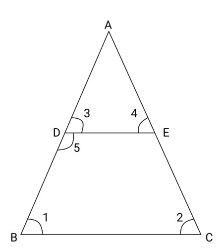 the circle through A, B, C, D is the Point intersection of its diagonals.