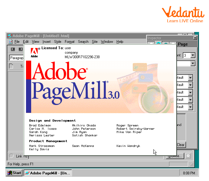 Adobe Page Mill