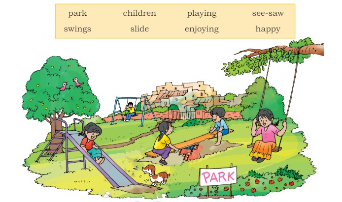 Children Enjoying in a Park