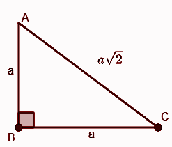 Right angled Isosceles Triangle