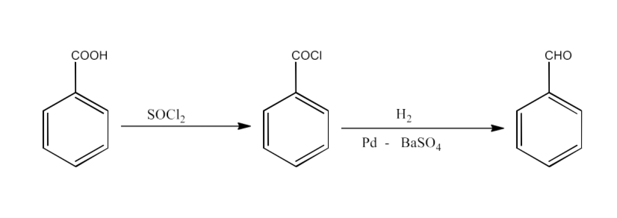 Benzaldehyde to Benzophenone