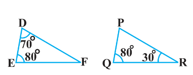 the pairs of similar triangles vi